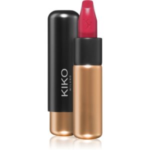 KIKO Milano Velvet Passion ruj crema cu efect matifiant culoare 345 Lacquer Red 3