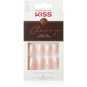 KISS Classy Nails Cozy Meets Cute unghii artificiale mediu 28 buc-ro