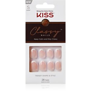 KISS Classy Nails Keep Calm and Stay Classy unghii artificiale 28 buc-Țena