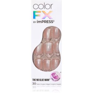 KISS Color FX im Press unghii artificiale Starstruck 30 buc-Țena
