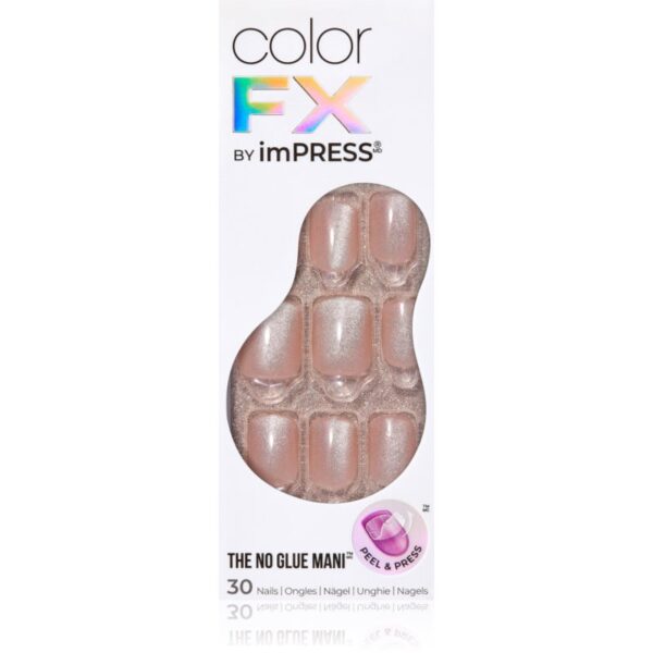 KISS Color FX im Press unghii artificiale Starstruck 30 buc-Țena