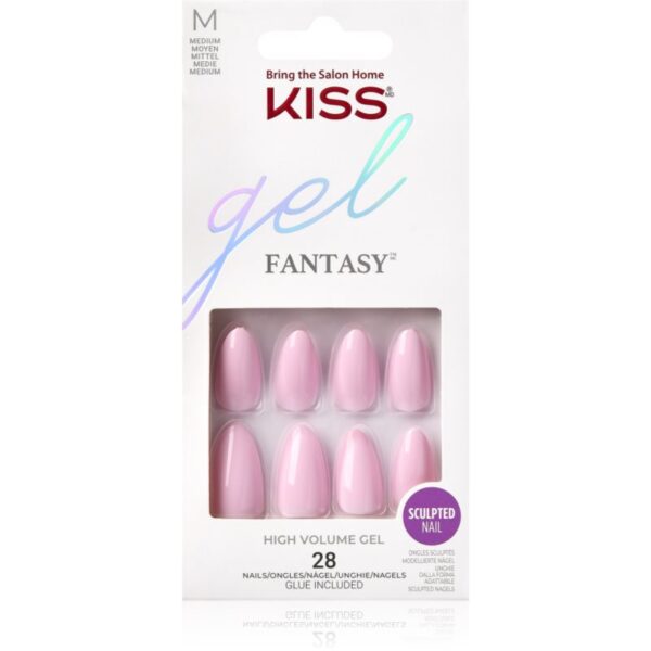 KISS Gel Fantasy High Volume Gel unghii artificiale No Regrets 28 buc-Țena