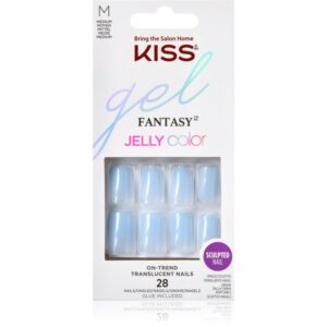 KISS Gel Fantasy Jelly Color unghii artificiale Jelly Crushin 28 buc-Țena