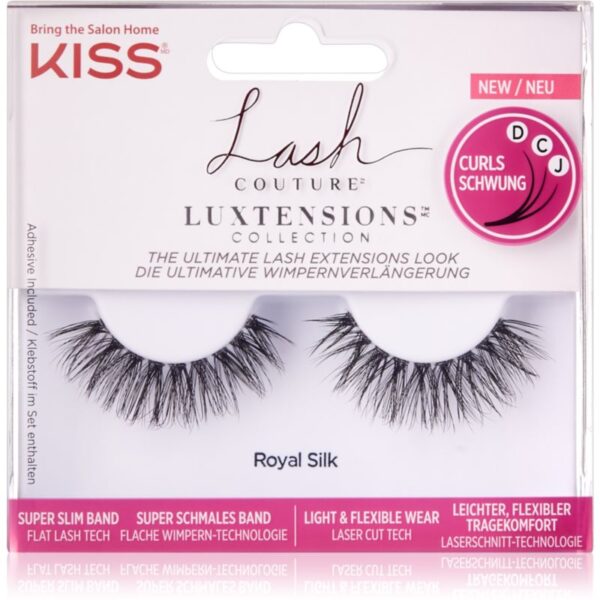 KISS Lash Couture LuXtensions gene false Royal Silk 2 buc-Țena