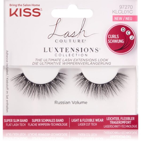 KISS Lash Couture LuXtensions gene false Russian Volume 2 buc-ro