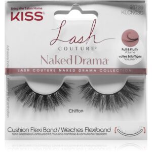 KISS Lash Couture Naked Drama gene false Chiffon 96739 2 buc-Țena
