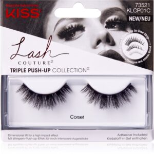 KISS Lash Couture Triple Push-Up gene false Corset 2 buc-ro