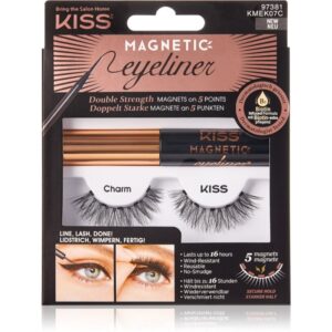 KISS Magnetic Eyeliner & Eyelash Kit gene magnetice 07 Charm 5 g-ro