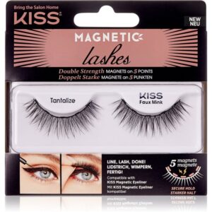 KISS Magnetic Lashes gene de aplicare pe linia magnetică 04 Tantalize 1 pereche-ro