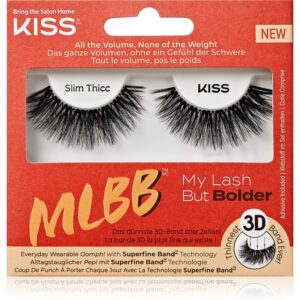 KISS My Lash But Bolder gene false Slim Thicc 1 pereche-Țena