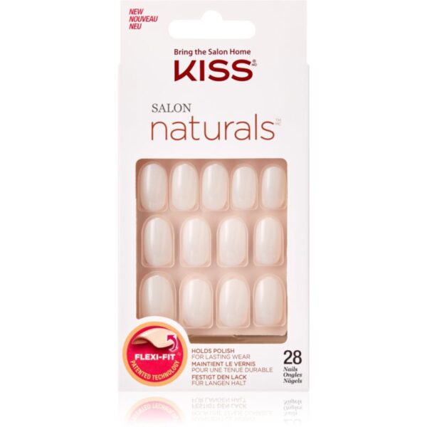 KISS Salon Natural Break Even unghii artificiale 28 buc-ro