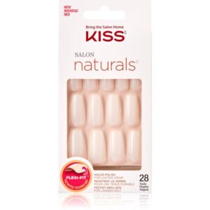 KISS Salon Natural Walk On Air unghii artificiale 28 buc-ro