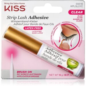 KISS Strip Lash Adhesive clei transparent pentru gene false 5 g-ro
