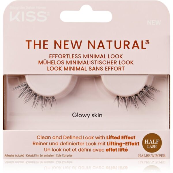 KISS The New Natural Effortless Minimal Look gene false Glowy Skin 2 buc-Țena