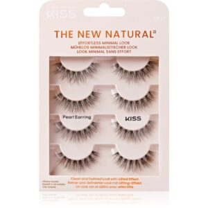 KISS The New Natural Effortless Minimal Look gene false Pearl Earring 8 buc-ro