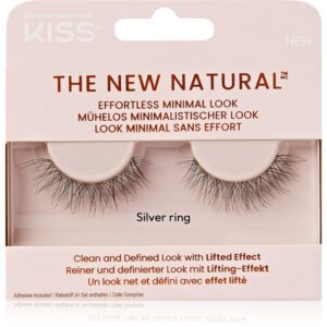 KISS The New Natural Effortless Minimal Look gene false Silver Ring 2 buc-ro