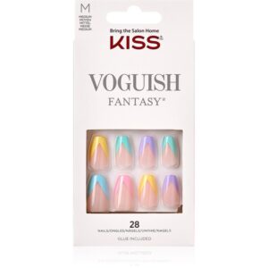 KISS Voguish Fantasy Candies unghii artificiale mediu 28 buc-Țena