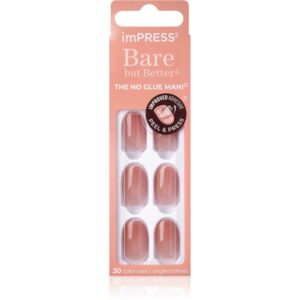 KISS imPRESS Bare but Better unghii artificiale Charmer 30 buc-ro