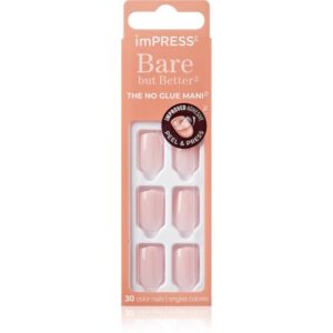 KISS imPRESS Bare but Better unghii artificiale Instinct 30 buc-ro