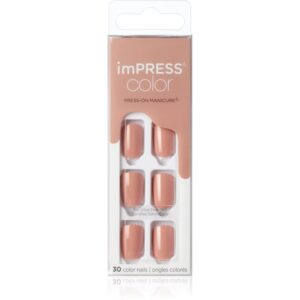 KISS imPRESS Color Short unghii artificiale Sandbox 30 buc-ro