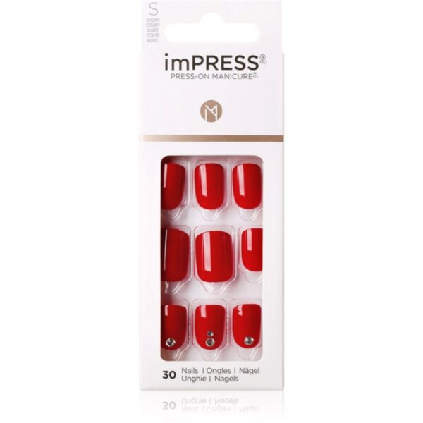 KISS imPRESS Short unghii artificiale Kill Heels 30 buc-ro