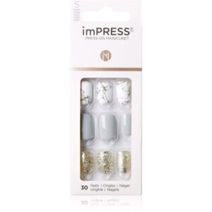 KISS imPRESS Short unghii artificiale autoadeziv Knock Out 30 buc-ro