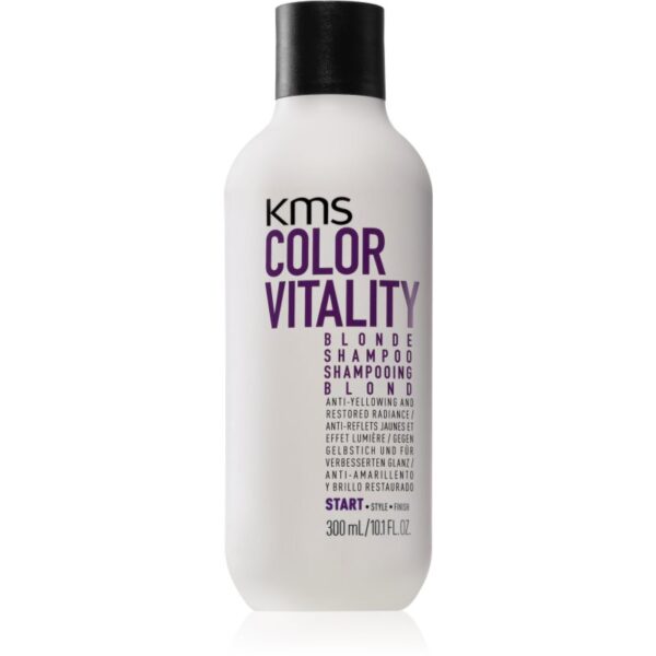 KMS Color Vitality Blonde Shampoo sampon hranitor pentru parul blond cu suvite 300 ml-ro