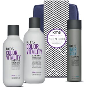 KMS Color Vitality Time to Shine set cadou pentru păr vopsit-Țena
