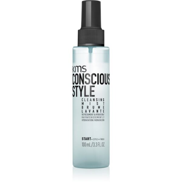 KMS Consciousstyle Cleansing Mist spray de curățare pentru păr 100 ml-Țena
