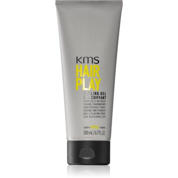 KMS Hair Play Styling Gel gel de par pentru par neted si stralucitor 200 ml-ro