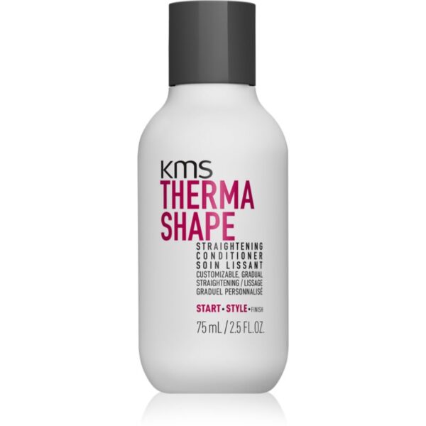 KMS Thermashape Straightening Conditioner balsam profund hrănitor pentru par intins 75 ml-Țena