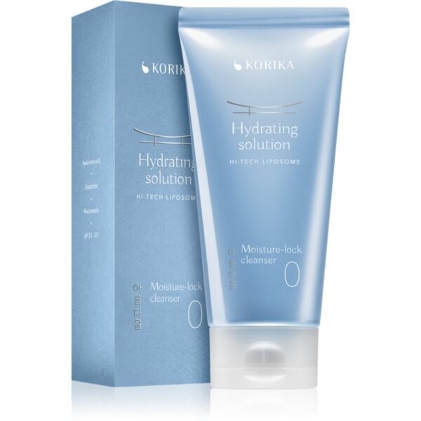 KORIKA HI-TECH LIPOSOME Hydrating solution Moisture-lock cleanser cremă hidratantă pentru curățare 150 ml-ro