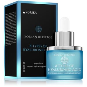 KORIKA Korean Heritage 8 Types of Hyaluronic Acid Premium Super Hydrating Serum ser facial hidratant