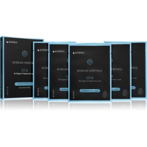 KORIKA Korean Heritage Set of 5 Hydrating Face Sheet Masks set de măști de față la un preț mai avantajos cu efect de hidratare-ro