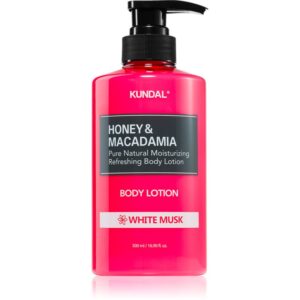 KUNDAL Honey & Macadamia White Musk lotiune de corp hranitoare cu efect de hidratare 500 ml-Țena