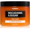 KUNDAL Macadamia & Sugar Cherry Blossom exfoliant din zahar unt de shea 550 g-ro