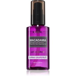 KUNDAL Macadamia Ultra Serum Pink Grapefruit ser ulei regenerator pentru par deteriorat 100 ml-ro