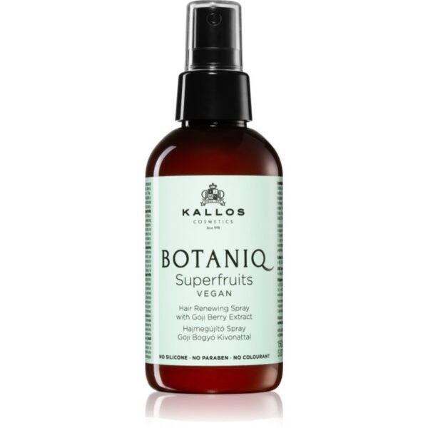 Kallos Botaniq Superfruits spray regenerator cu extract de plante 150 ml-Țena