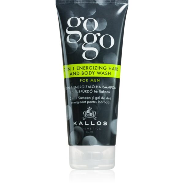 Kallos Gogo Gel de duș energizant pentru corp si par 200 ml-ro