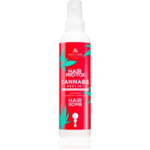 Kallos Hair Pro-Tox Cannabis conditioner Spray Leave-in cu ulei de canepa 200 ml-ro
