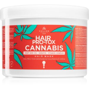 Kallos Hair Pro-Tox Cannabis masca de par regeneratoare cu ulei de canepa 500 ml-ro