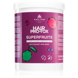 Kallos Hair Pro-Tox Superfruits masca pentru regenerare pentru par obosit fara stralucire 1000 ml-ro