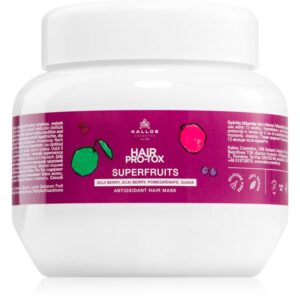 Kallos Hair Pro-Tox Superfruits masca pentru regenerare pentru par obosit fara stralucire 275 ml-ro
