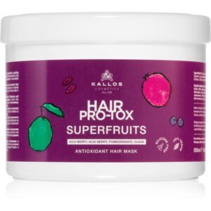 Kallos Hair Pro-Tox Superfruits masca pentru regenerare pentru par obosit fara stralucire 500 ml-ro