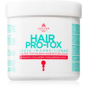 Kallos Hair Pro-Tox balsam (nu necesita clatire) pentru păr uscat și deteriorat 250 ml-Țena