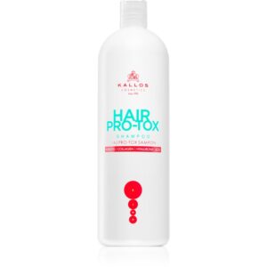 Kallos Hair Pro-Tox sampon cu keratina pentru păr uscat și deteriorat 1000 ml-Țena