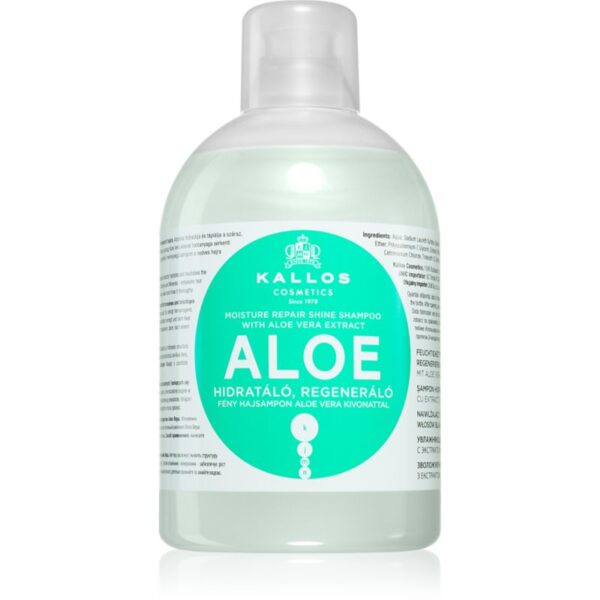 Kallos KJMN Professional Aloe șampon regenerator cu aloe vera 1000 ml-ro
