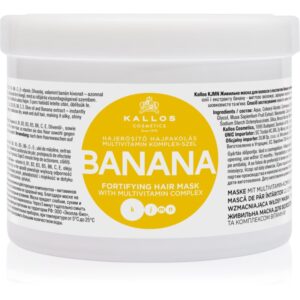 Kallos KJMN Professional Banana mască fortifiantă cu complex de multivitamine 500 ml-Țena