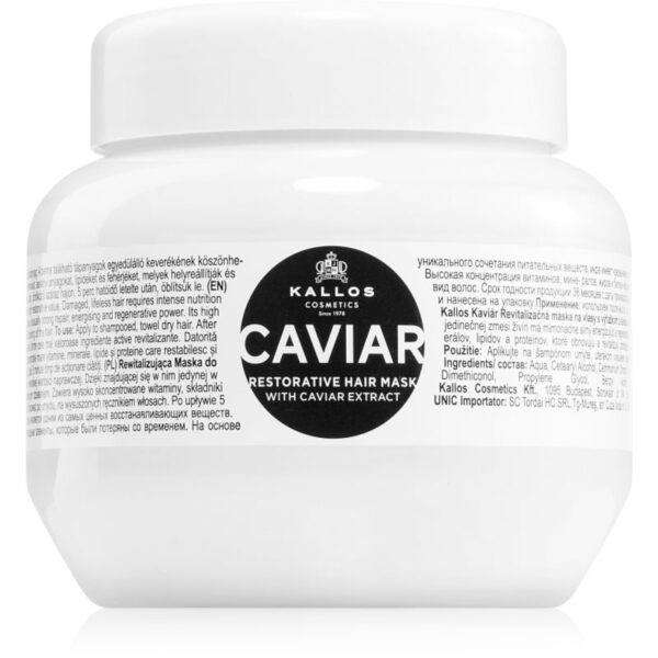 Kallos KJMN Professional Caviar masca regeneratoare cu caviar 275 ml-ro