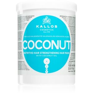Kallos KJMN Professional Coconut masca hranitoare pentru par deteriorat 1000 ml-Țena